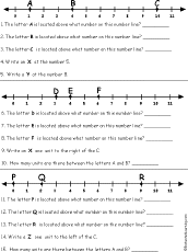 Number Lines - EnchantedLearning.com