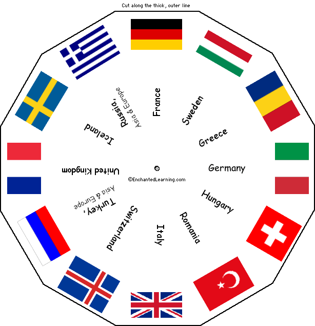 Enchanted learning coloring pages