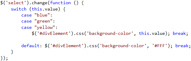 Capture Value Changes using jQuery .change() Method