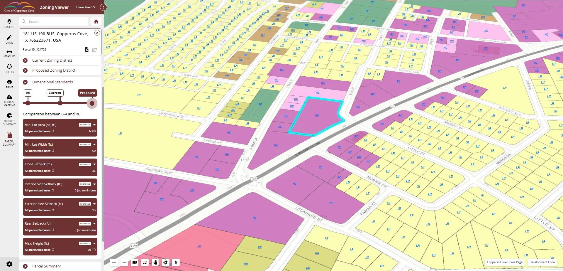 Compare Zoning Changes with the Zoning Compare Tool enCodePlus
