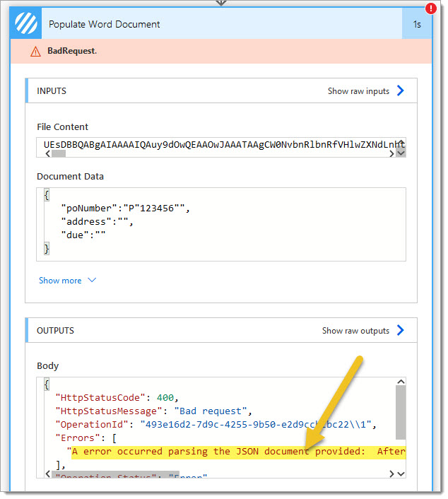 Escape double quotes in JSON using Power Automate — Encodian