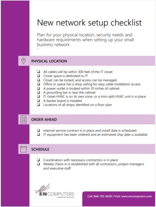 How much does a small network setup cost in 2024? EN Computers