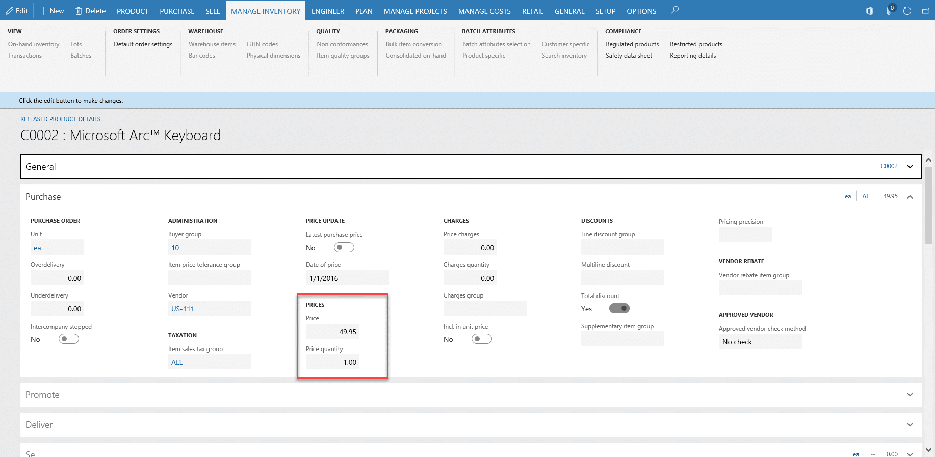 Pricing Microsoft Dynamics 365