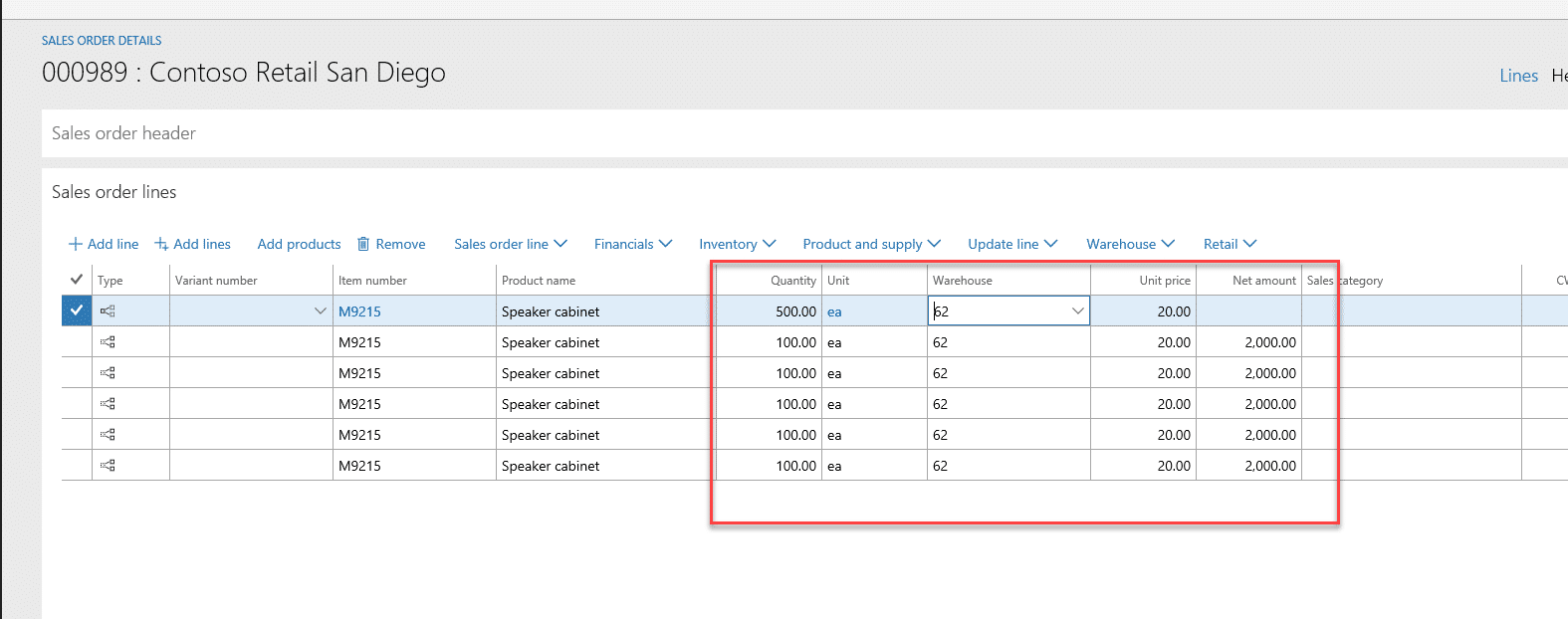 Delivery Scheduler in Dynamics 365 for Finance & Operations Encore