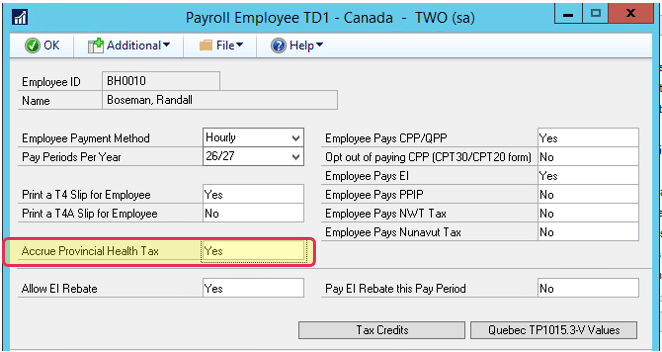 Employer Health Tax Information for BC Encore Business Solutions