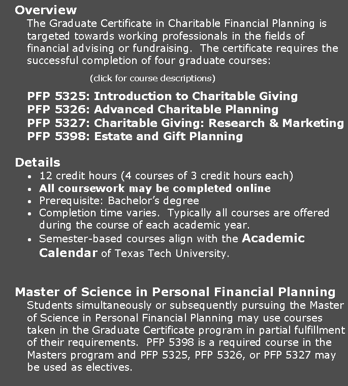 Program Overview