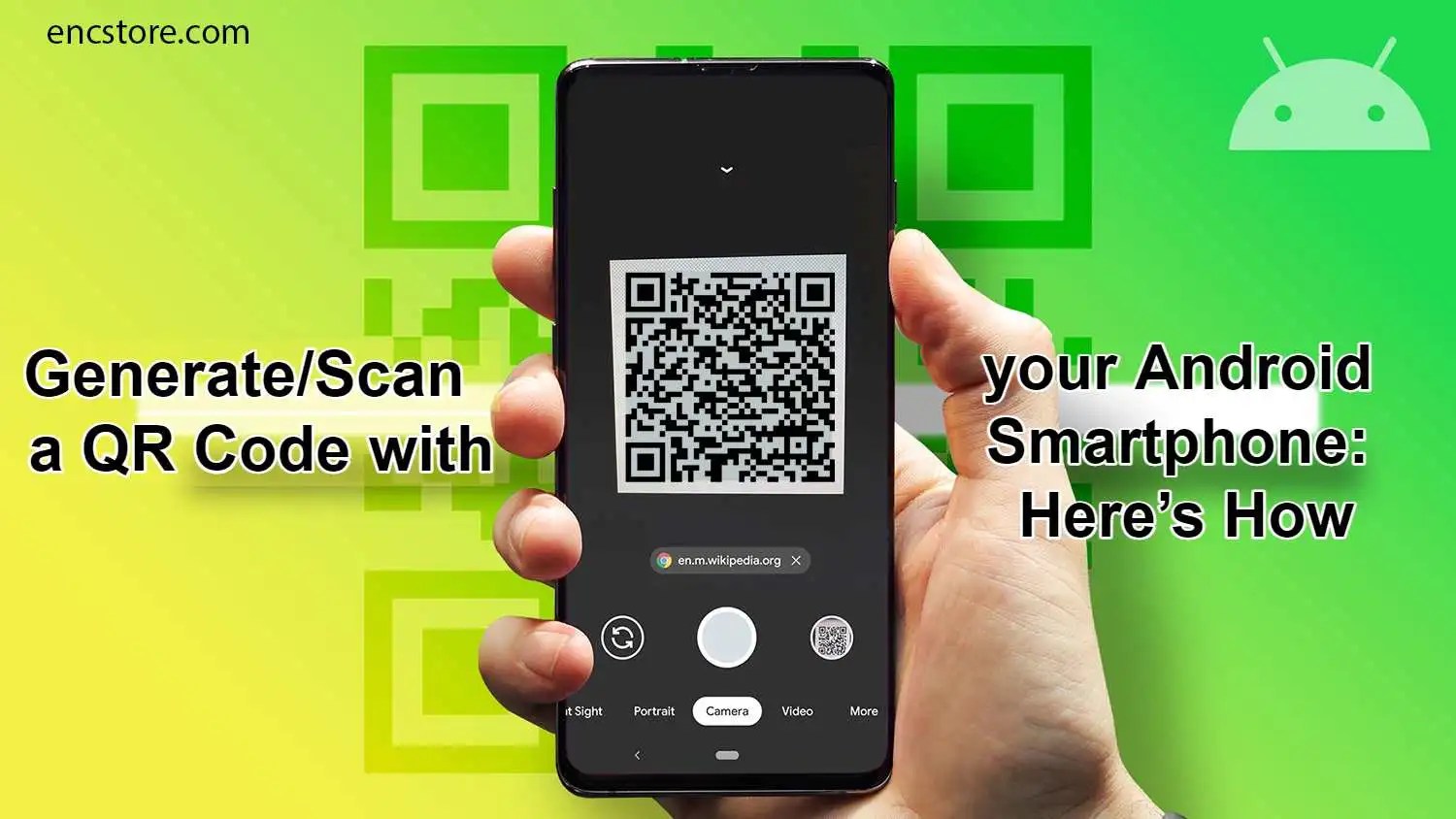 Generate/Scan A QR Code With Your Android Smartphone Here’S How