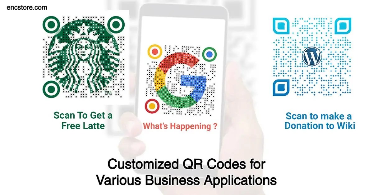 Customized QR Codes for Various Business Applications