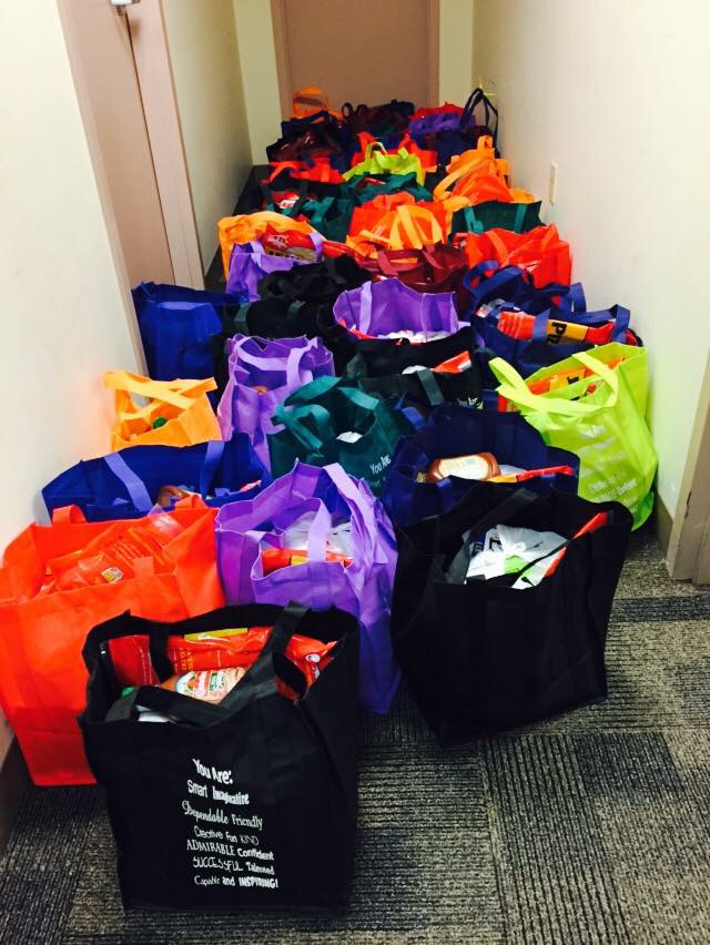 Food Drive for End 68 Hours of Hunger, Market Basket in Epping NH End