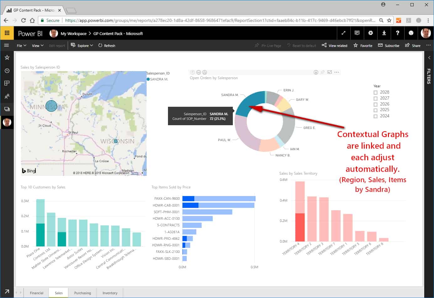 Power BI Samples Canada — Endeavour Solutions