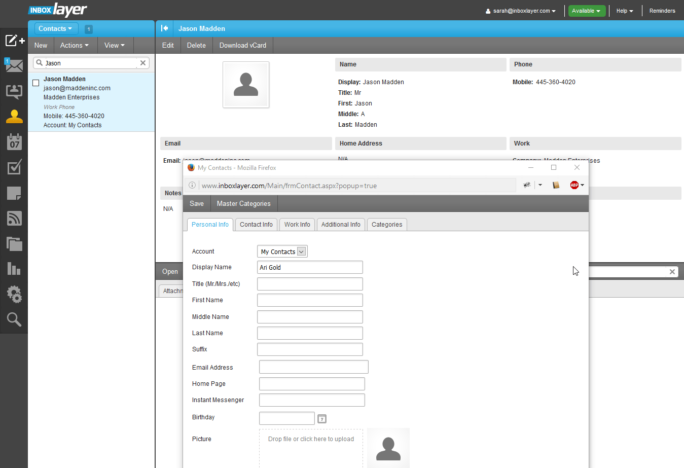 Enterprise Email EndLayer