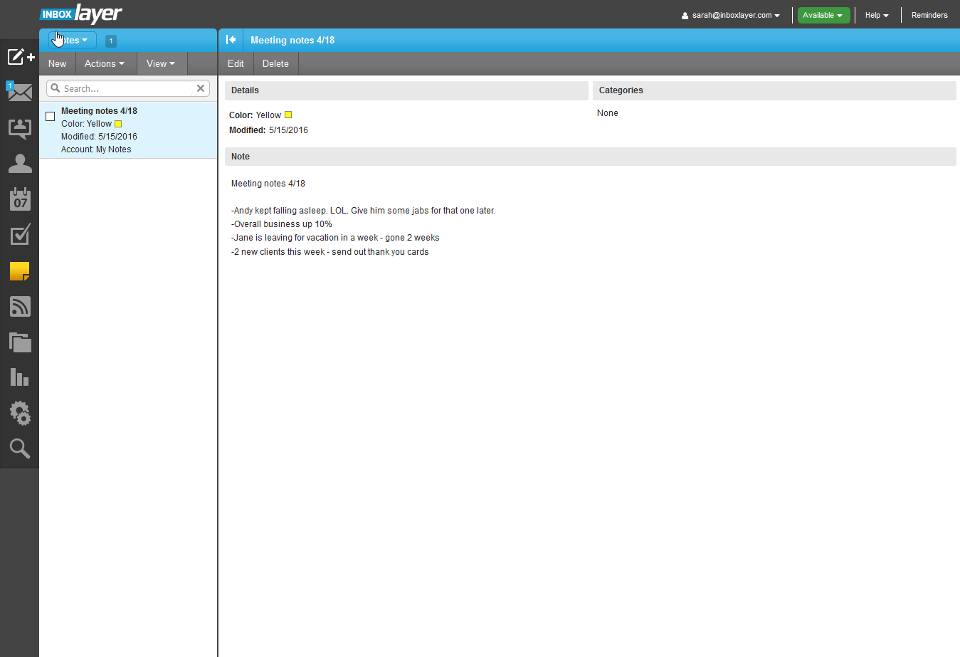 Enterprise Email EndLayer