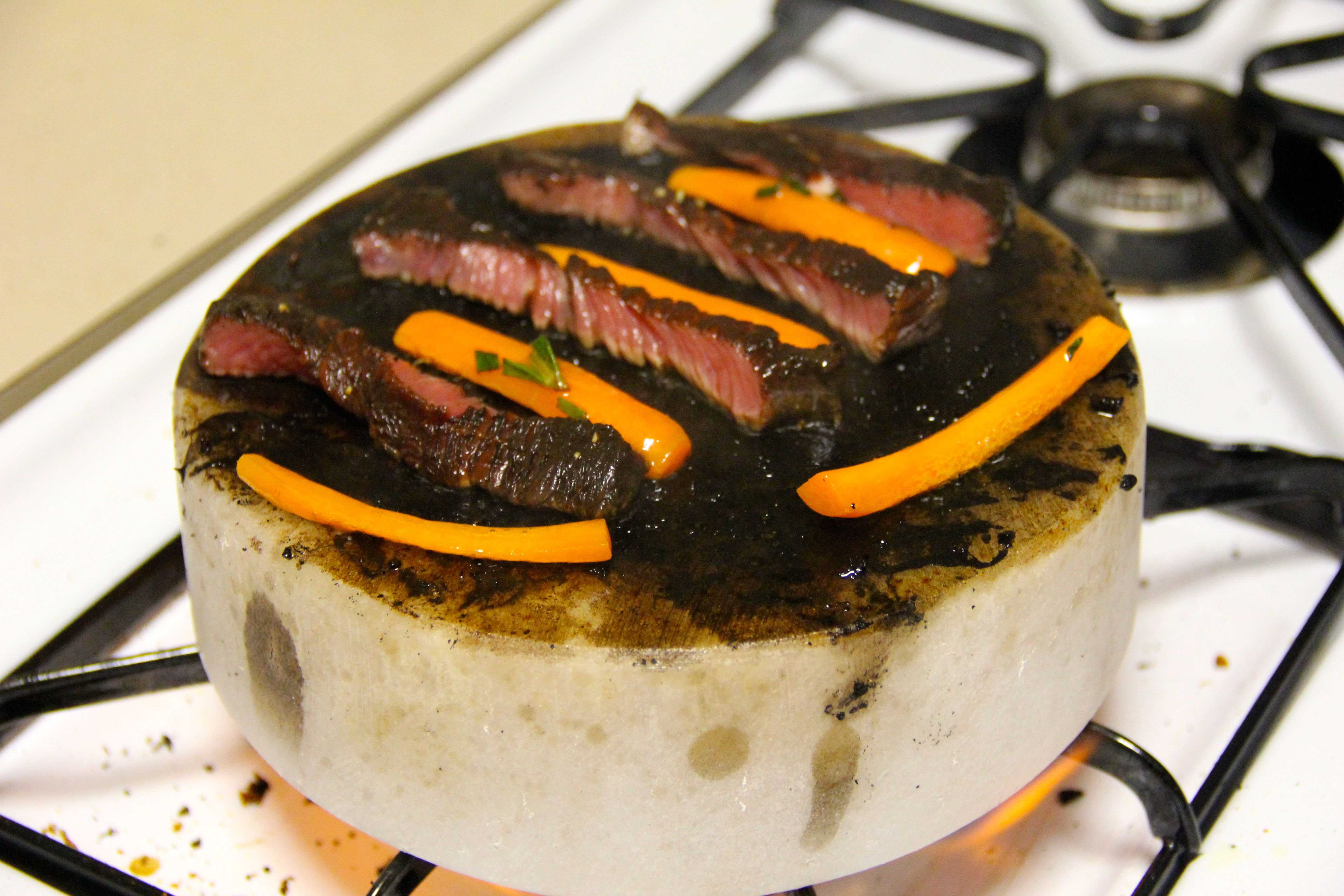 Salt Block Root Beer Steak