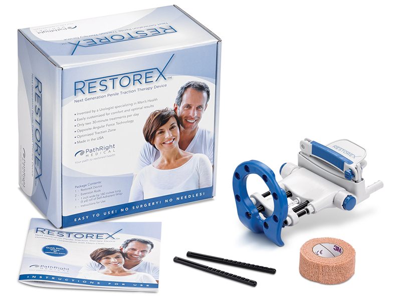 RestoreX Penile Traction Therapy Device Endotherapeutics