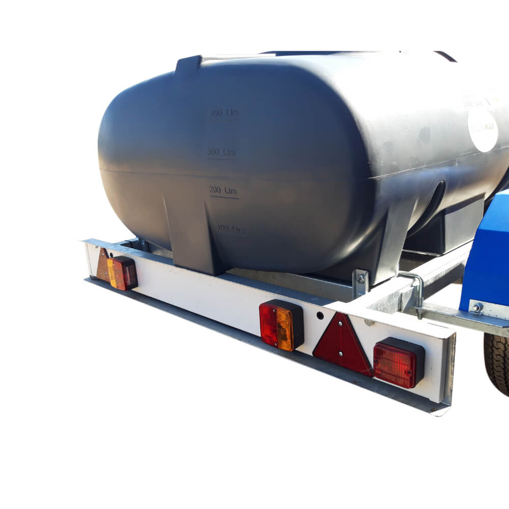 1,200 Litre Plant Watering Bowser, Road Tow, Stocked Enduramaxx