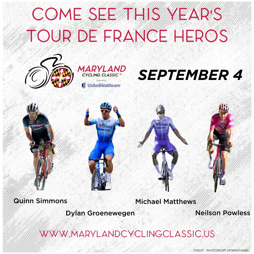 Maryland Cycling Classic Announces Preliminary Riders