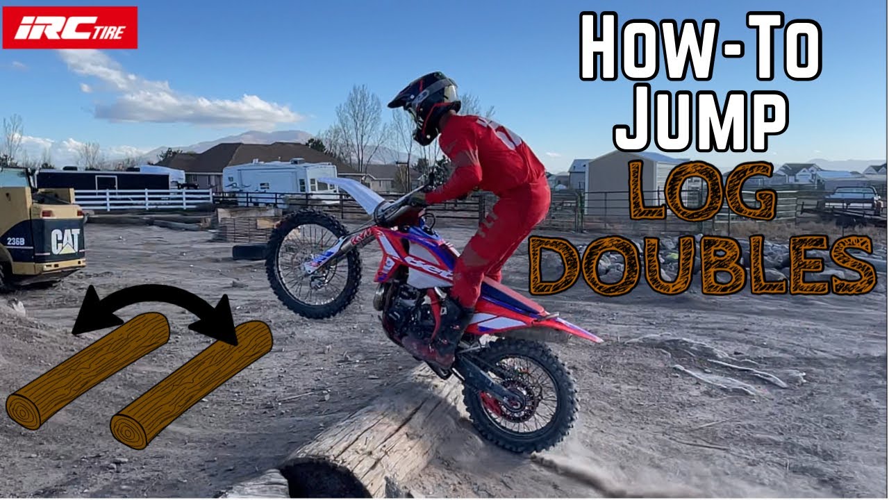 How to Jump Double Logs! Full Technique HowTo! Enduro Channel