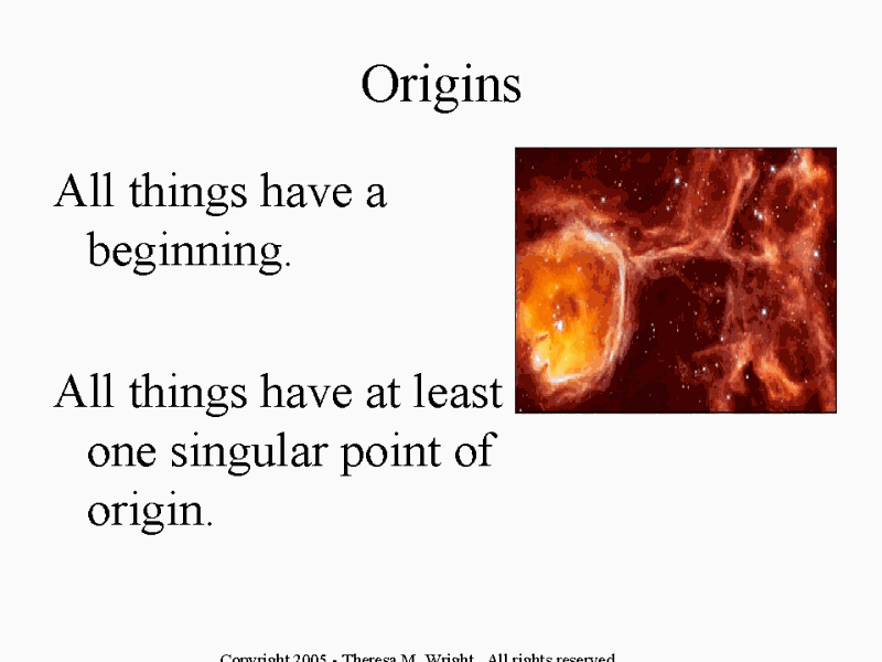 Origins