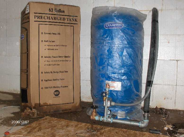 WaterWellHookupandTankInstallation_forStehrHousein