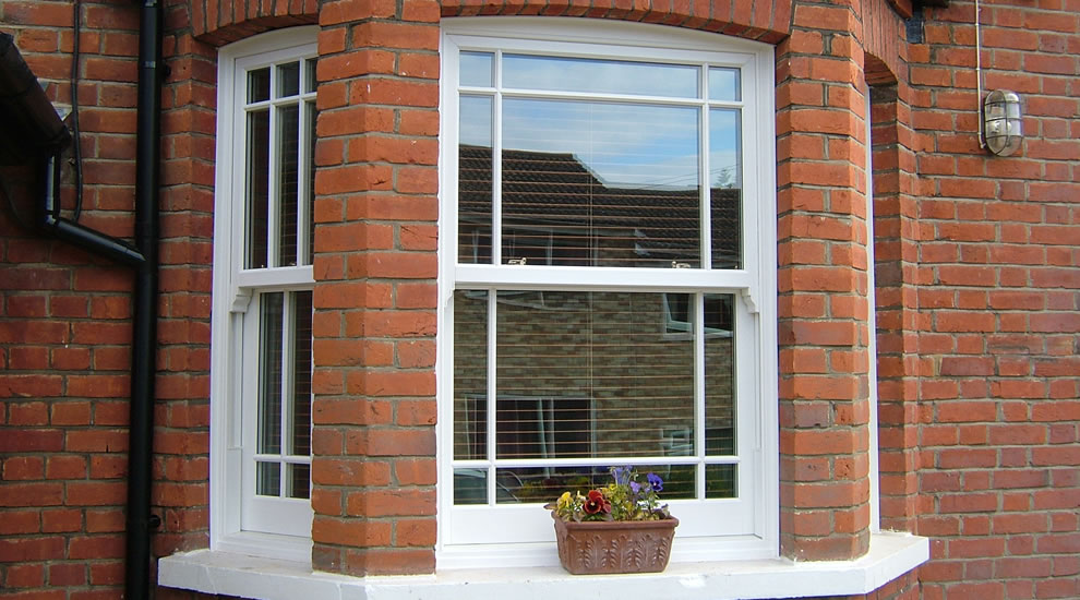 UPVC Sash Windows Enfield Double glazed sash windows