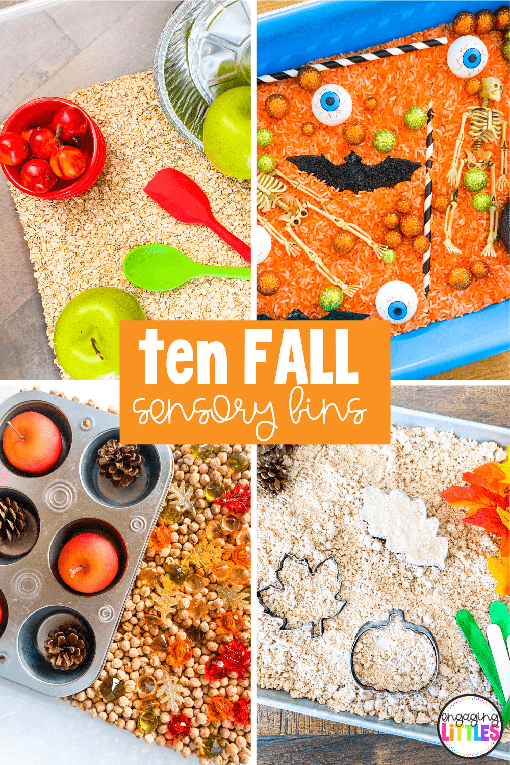 TEN Fall Sensory Bin Ideas Engaging Littles