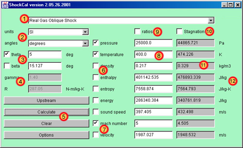 Shockwave Calculator