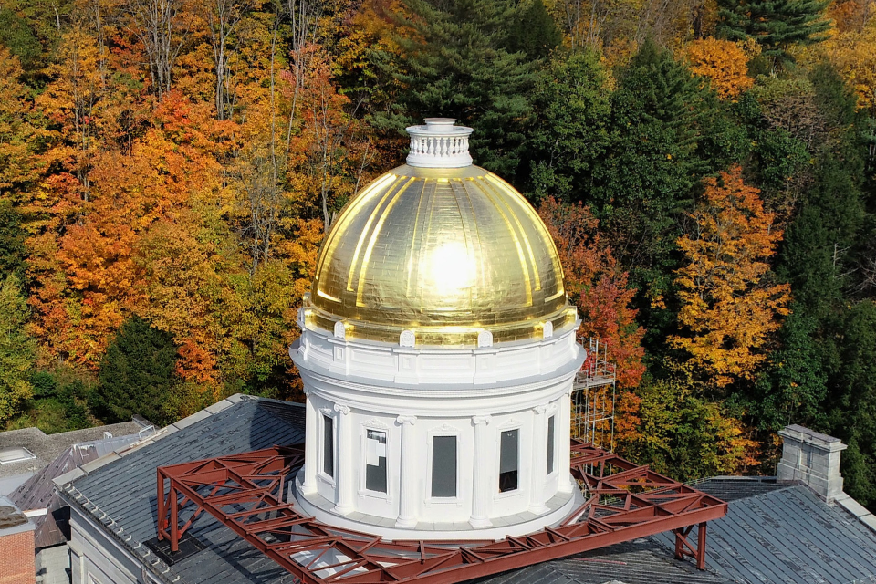 State of Vermont State House Dome, Drum and Statue Restoration
