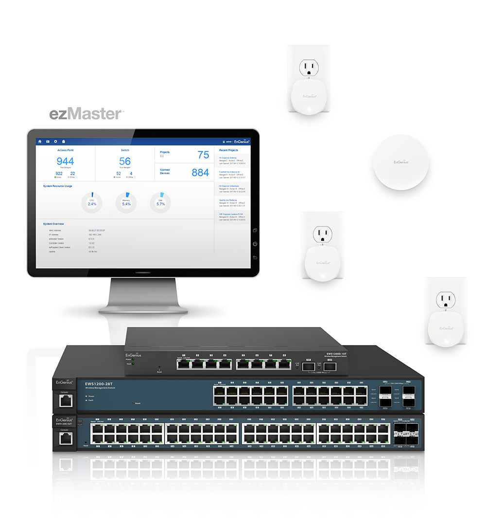 EMD1 Whole Home WiFi System Mesh Dot EnGenius