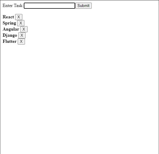 Build a Simple ToDo App using React JS Functional Components and Hooks
