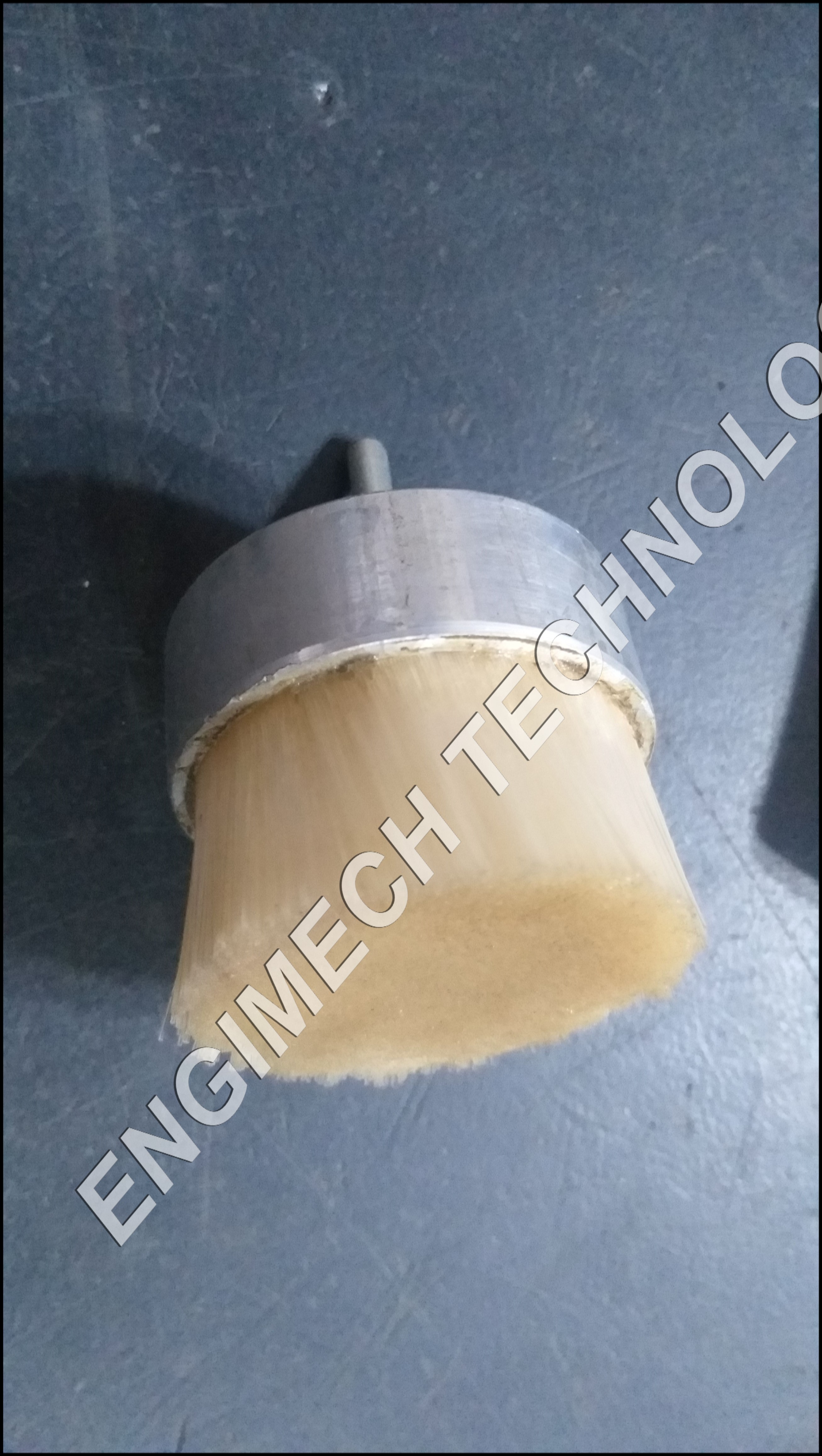 Disc Brush Abrasive Nylon Disc Brush, Shaft Mounted Disc Brush, Mini