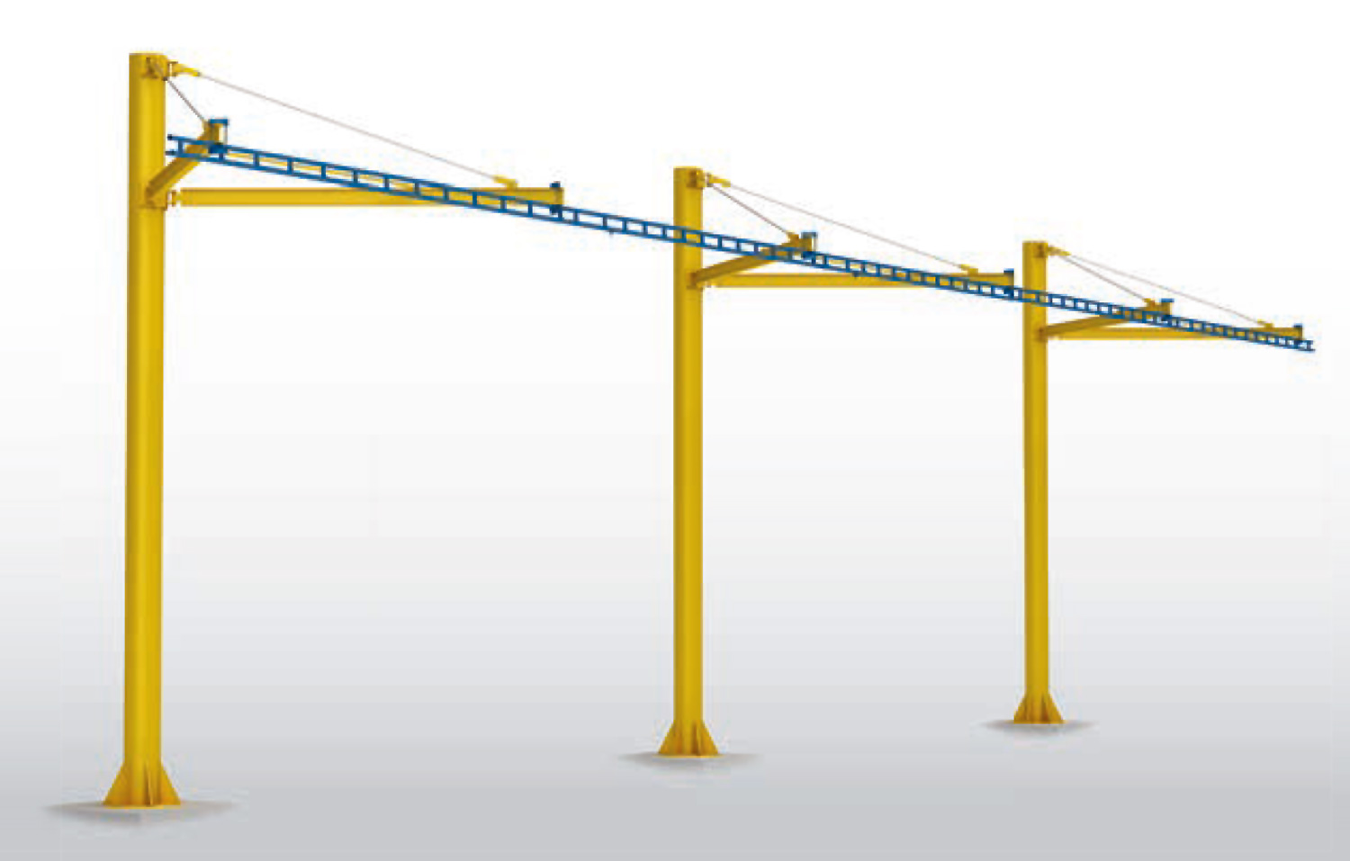 Single Pole Fall Protection Systems