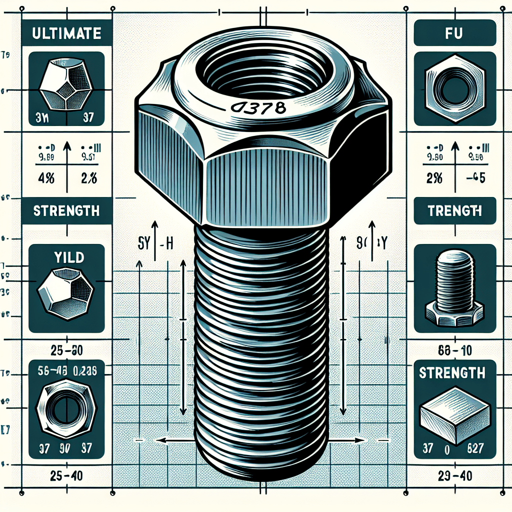 What is the ultimate strength (Fu) and the yield strength (Fy) of an