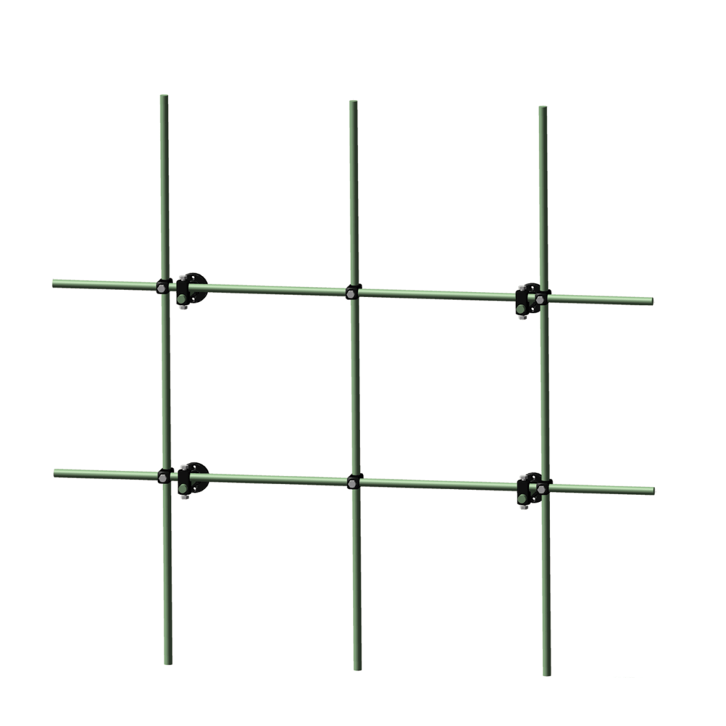 Back Mount Fiberglass LabFrame Kit for Fume Hoods Lee Engineering