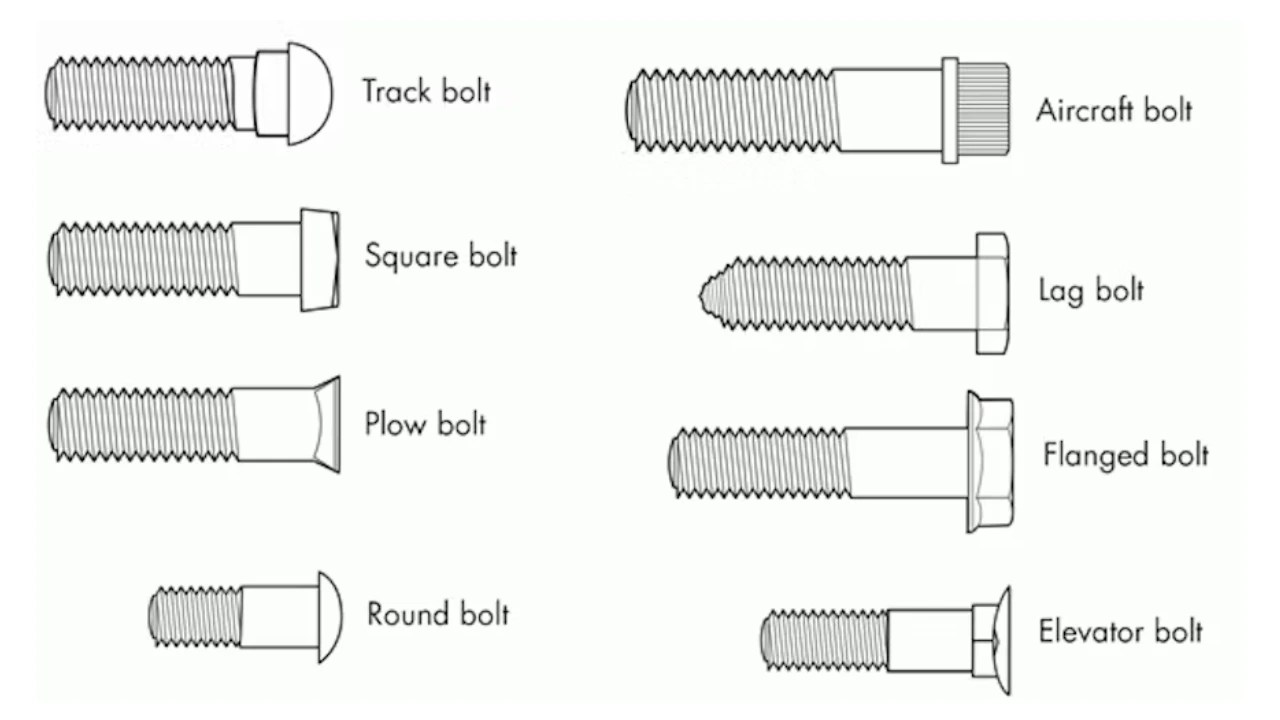 Types Of Bolt Head atelieryuwa.ciao.jp