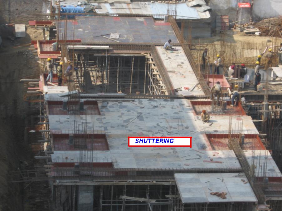 Shuttering Picture on Construction Site Civil Engineering Portal