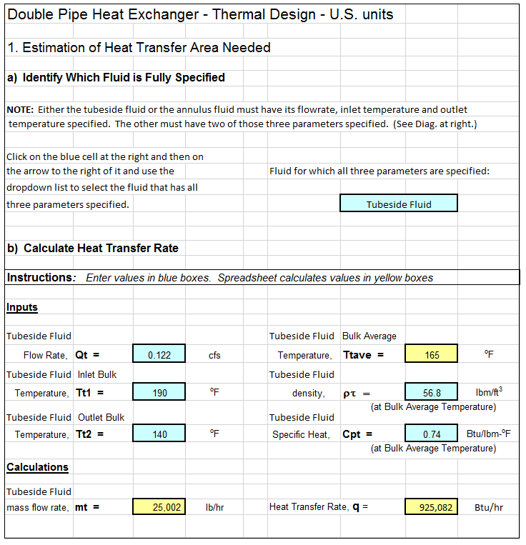 condenser design calculation excel lineartdrawingsabstracthands