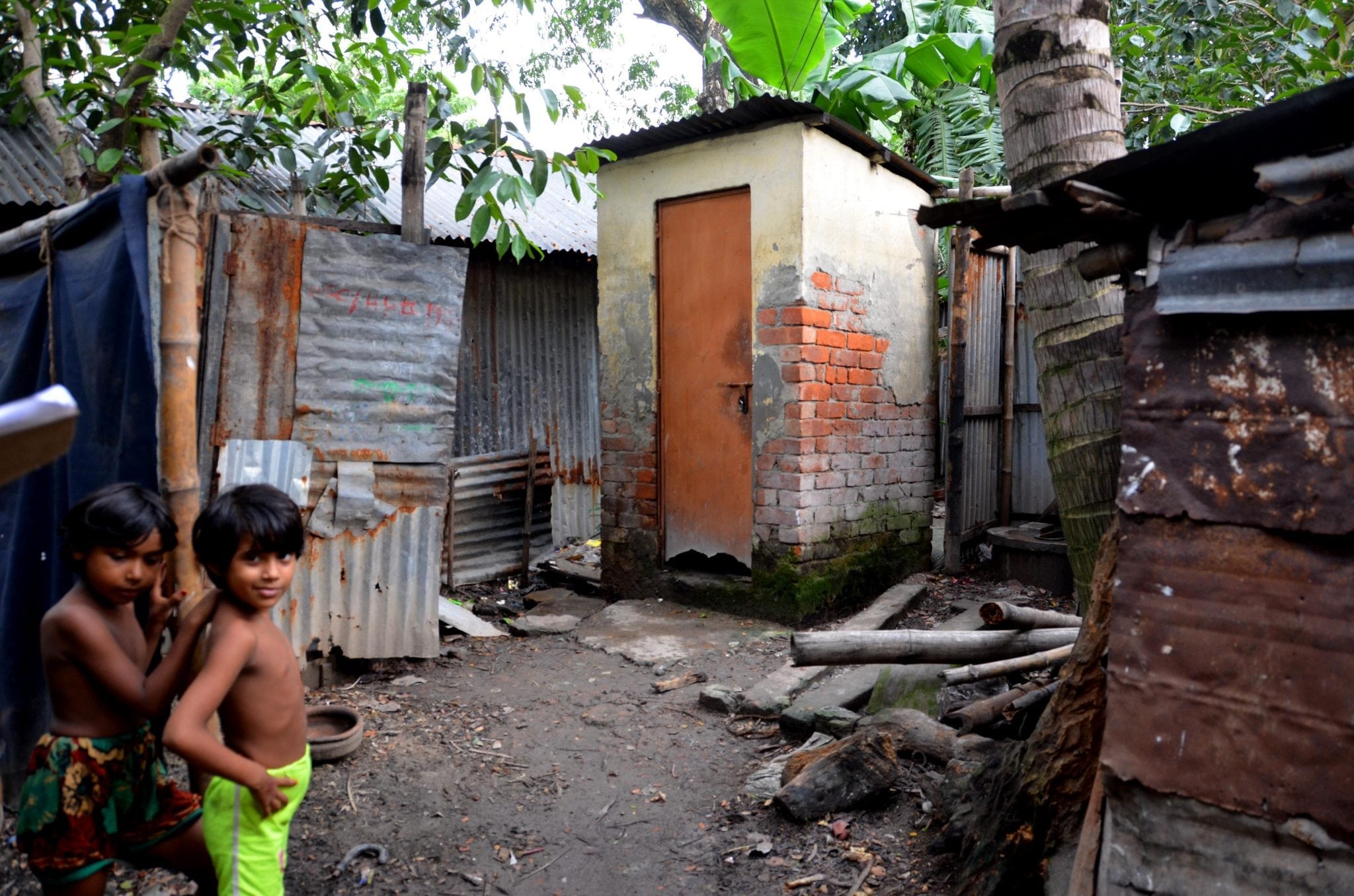 Gallery The transformation of a latrine block in a