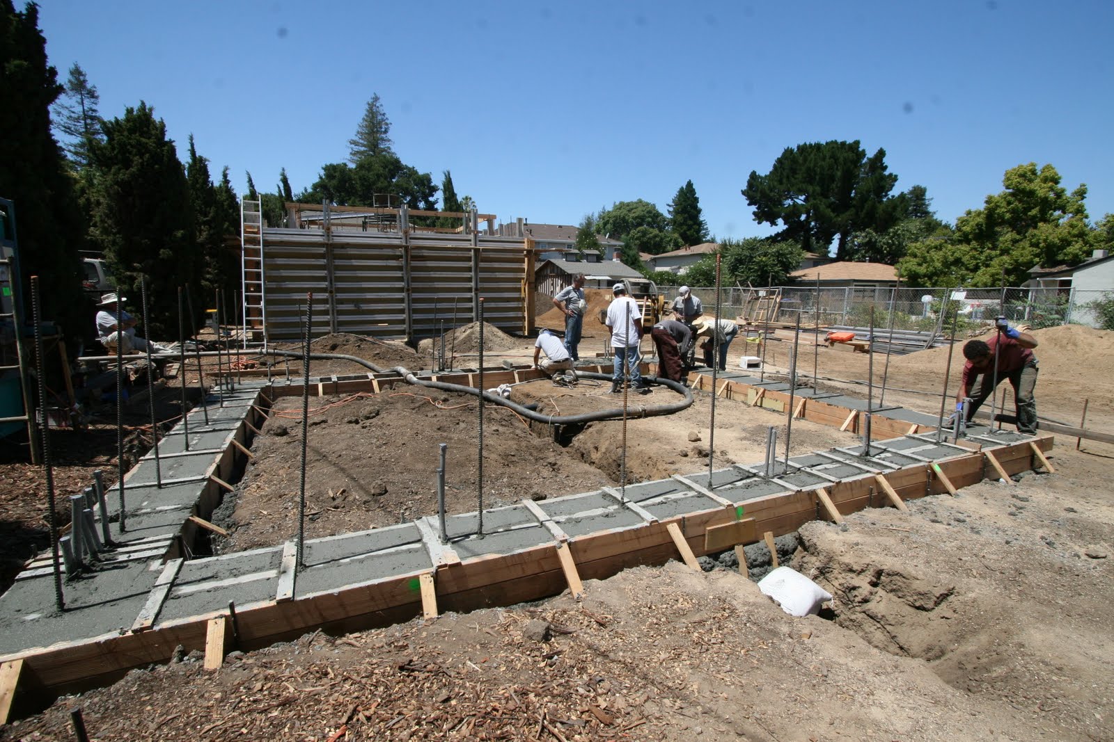 Civil Engineering World Simple Steps In Construction of Residential