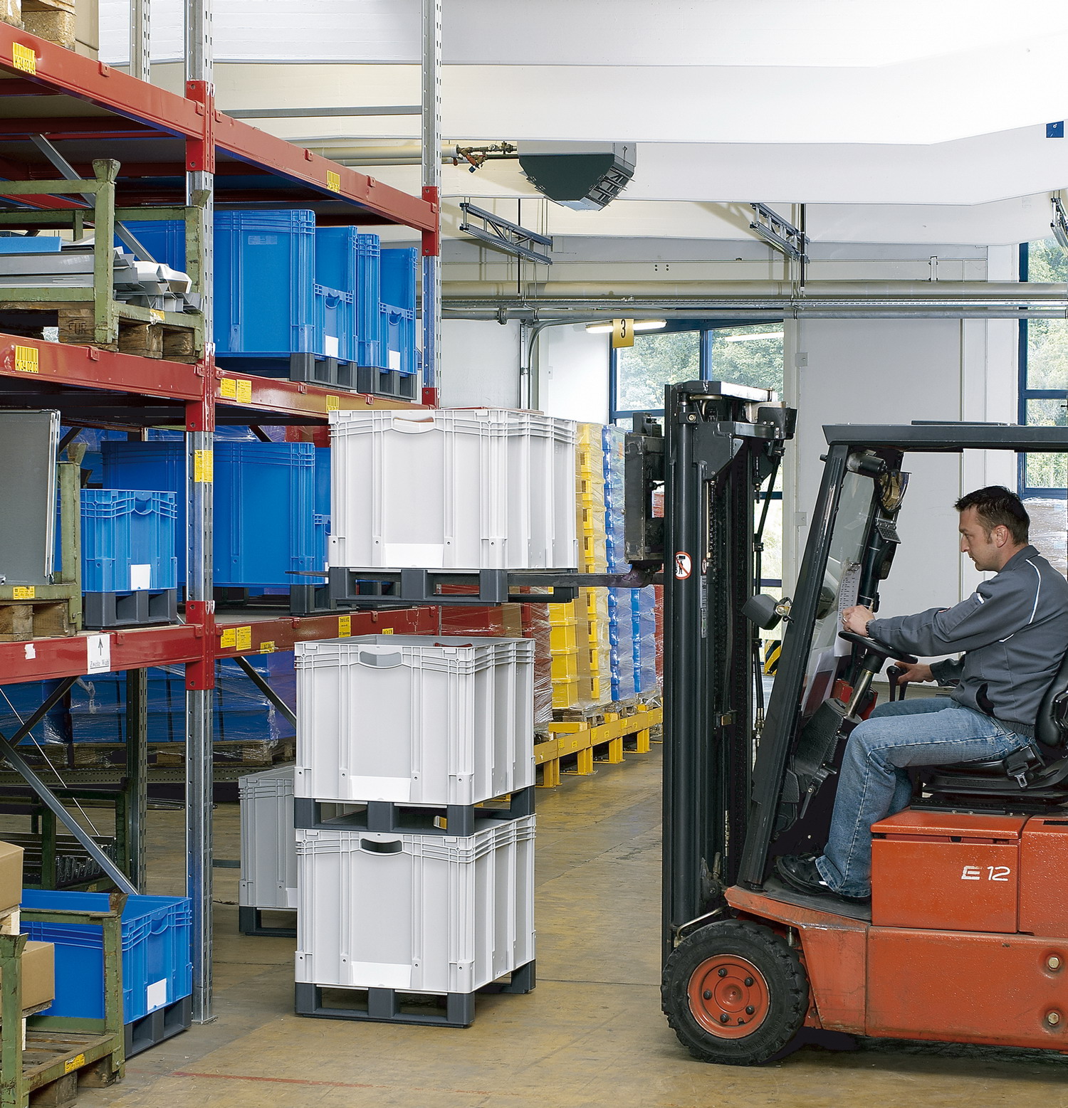 Large plastic bins provide an economical replacement for wire baskets Engineer Live