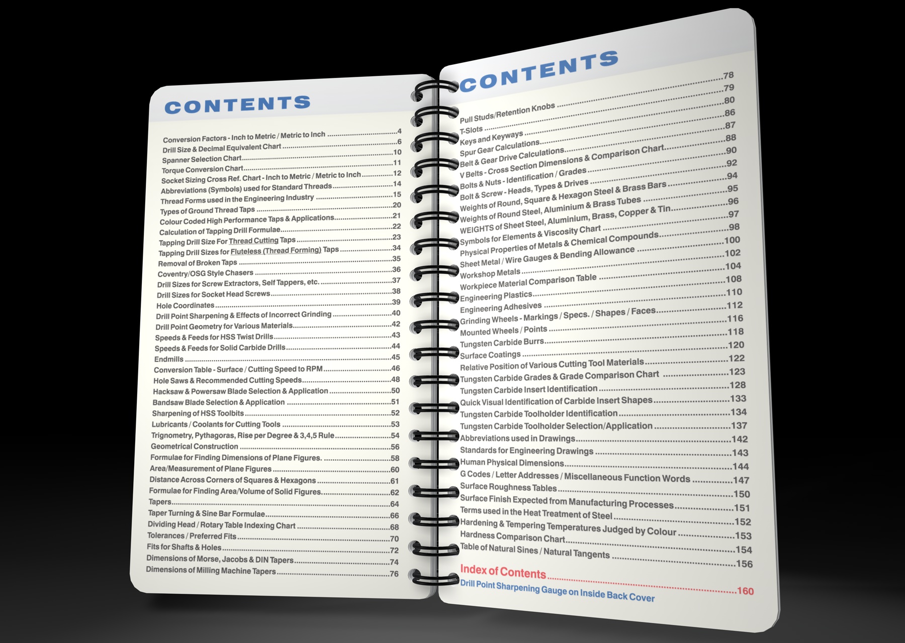 Engineers Black Book Machinist and Manufacturing Reference Book