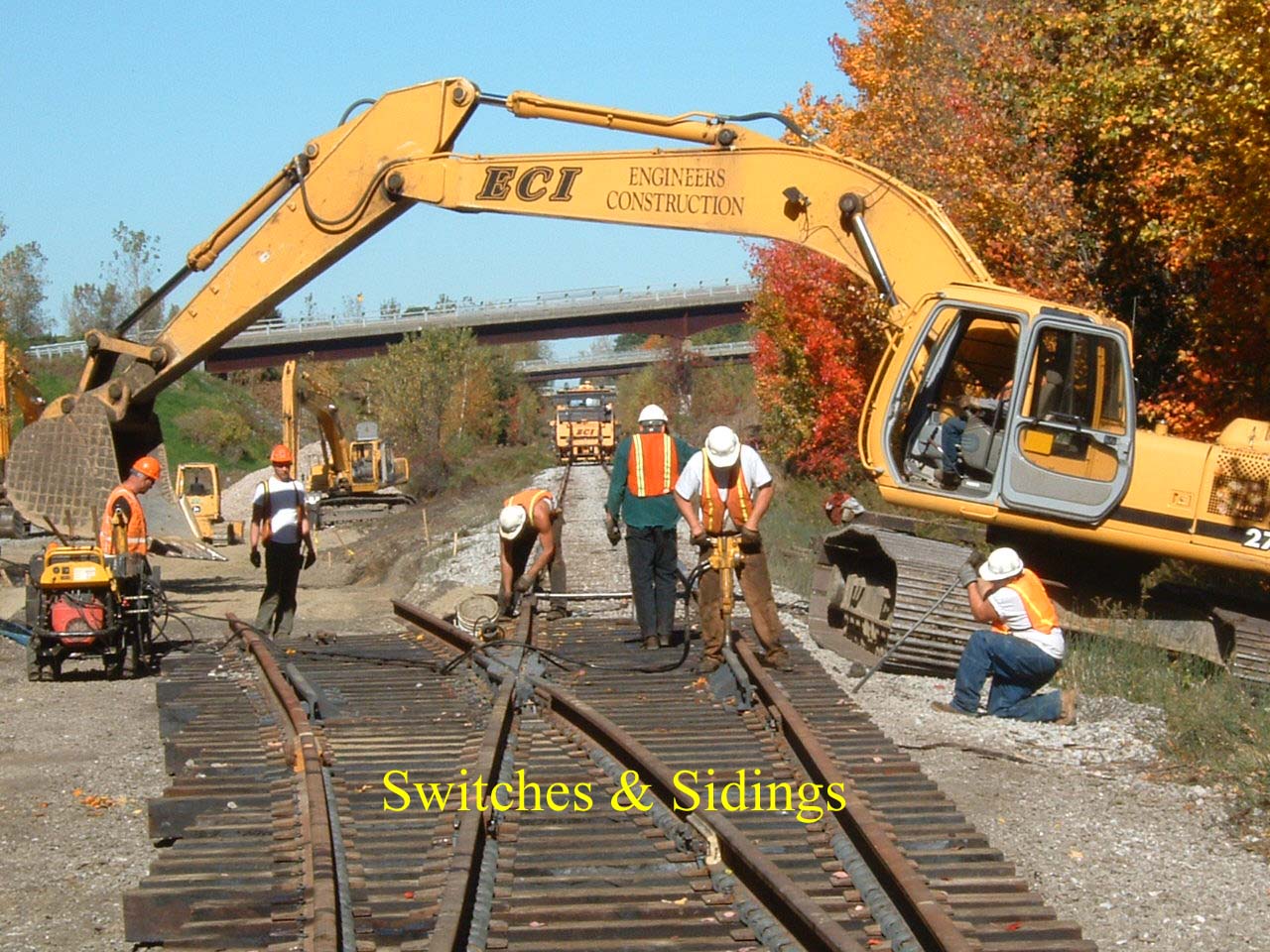Railroad Construction ECI Engineers Construction