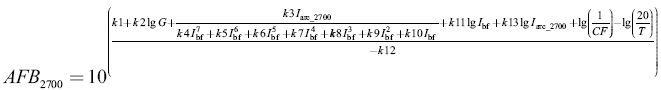 Intermediate ArcFlash Boundary Equations and Calculator for Arcing