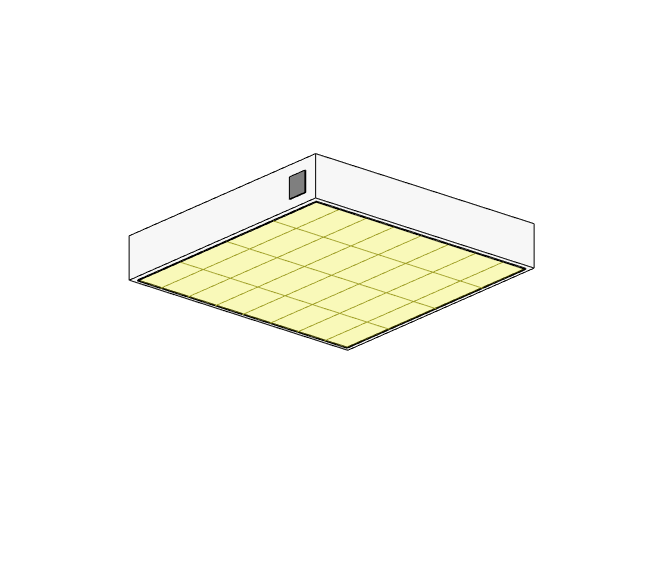 Ceiling Lighting Fixture 600x600mm