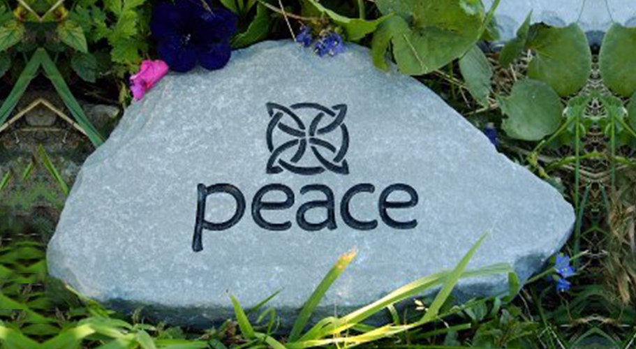 Custom Engraved Garden Stone by Adirondack Stone Works Free Shipping