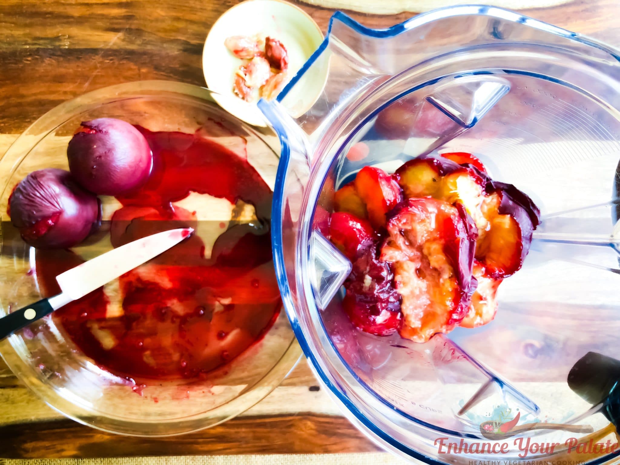 Roasted Plum Juice (Plum Panna) Enhance Your Palate