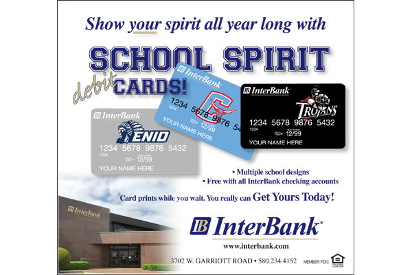 Show Your Spirit with InterBank Debit Cards
