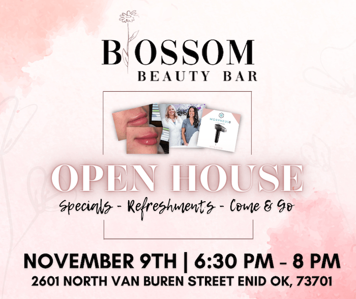Blossom Beauty Bar Open House Enid Buzz