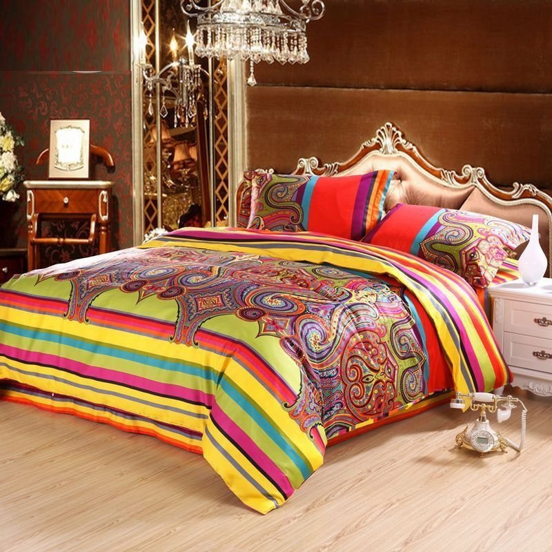 Colorful King Size Comforter Sets Colorful King Size Comforter Sets / Colorful Feather Bedding Sets King
