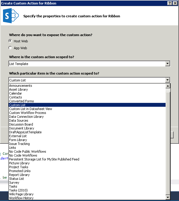 Adding Custom Ribbon Tab in the SharePoint 2013 Server Ribbon