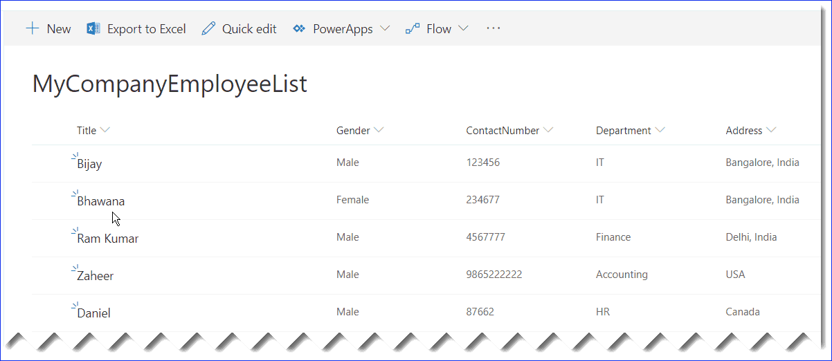 Display SharePoint list data in jQuery data table using Rest API
